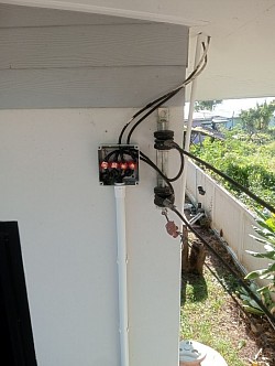 เดินสายเมนไฟฟ้า และปรับปรุง ตู้เมนไฟฟ้า